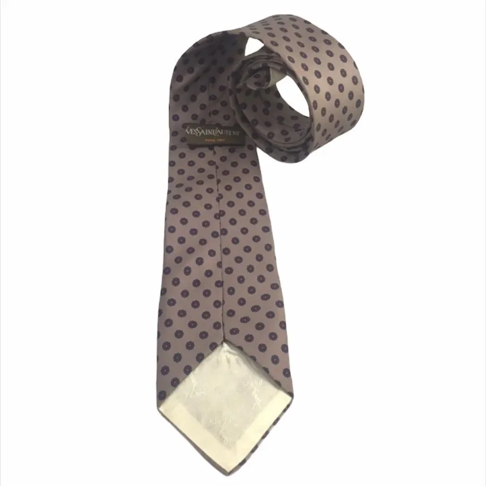 Yves Saint Laurent Silk Tie
